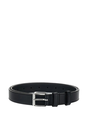 Comme Des Garçons Play perforated leather belt - Black