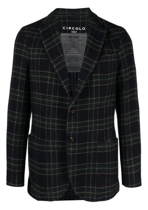 Circolo 1901 virgin wool-blend blazer - Blue