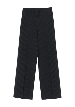 HUGO pinstripe straight-leg trousers - Black