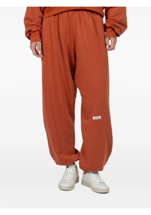 FREEDÉR elasticated-waistband cuffed track pants - Orange