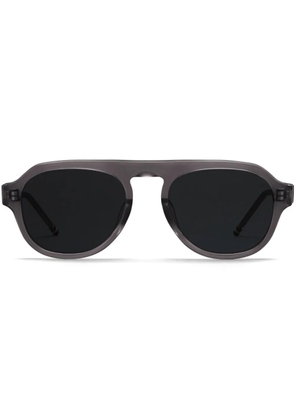 Thom Browne Eyewear pilot-frame sunglasses - Grey