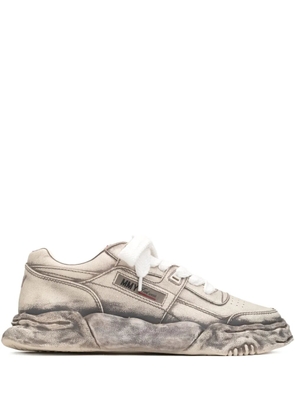Maison MIHARA YASUHIRO leather sneakers - Grey