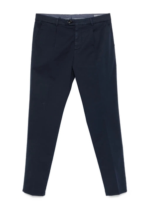 Brunello Cucinelli pleated chinos - Blue