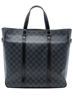 Louis Vuitton Pre-Owned 2010 Damier Graphite Tadao PM satchel - Black