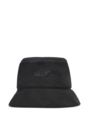 Valentino Garavani logo-print bucket hat - Black