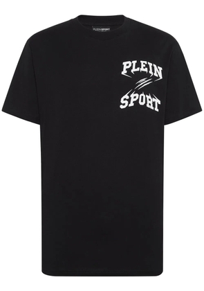 Plein Sport logo-print crew-neck T-shirt - Black