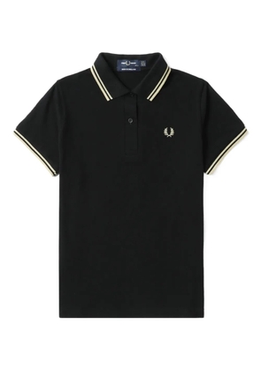 Fred Perry cotton polo shirt - Black