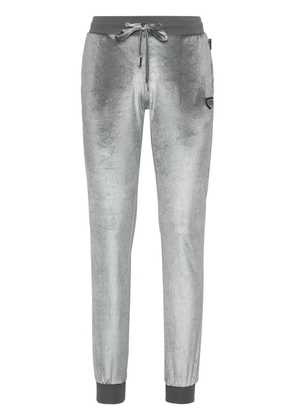 Philipp Plein Strass Skull trousers - Grey