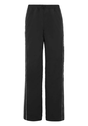 Plein Sport side-stripe track pants - Black