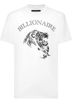 Billionaire logo-print T-Shirt - White
