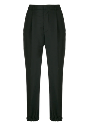 Prada high waist tapered trousers - Black
