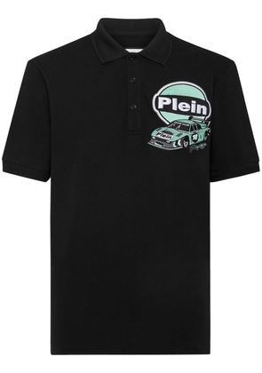 Philipp Plein Cars Racing polo shirt - Black
