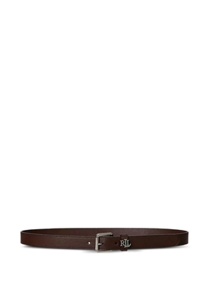 Lauren Ralph Lauren Logo Keeper leather belt - Brown