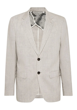 Billionaire single-breasted blazer - Grey