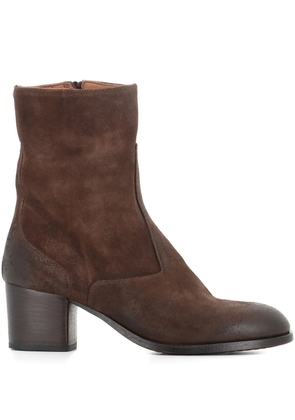 Pantanetti suede ankle boots - Brown