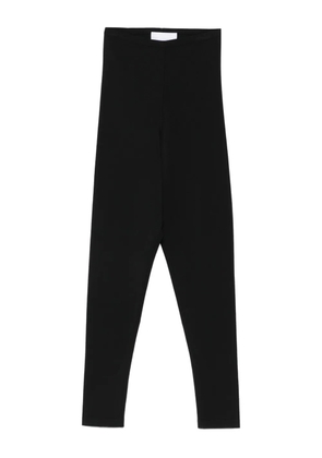 Erika Cavallini ribbed leggings - Black