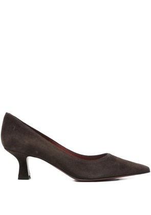 Roberto Festa pointed-toe suede pumps - Brown
