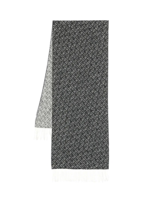 Cult patterned scarf - Black