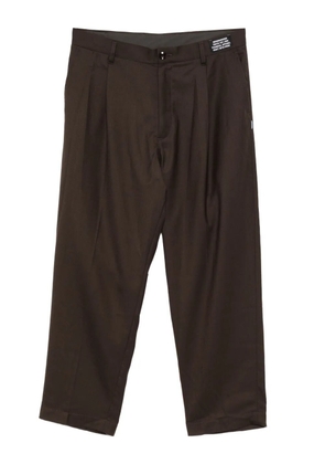 Neighborhood tucked trousers - Brown