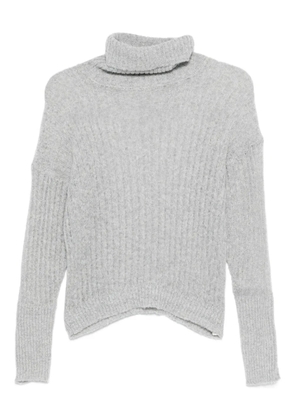 RAME roll-neck knitted sweater - Grey