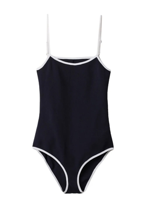 Miu Miu open-back swimsuit - Blue
