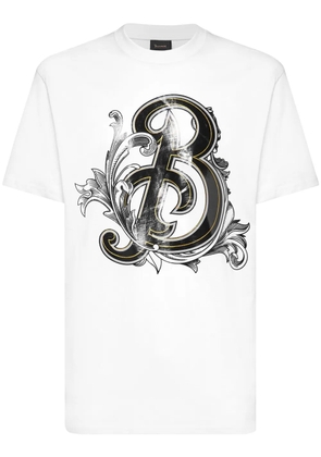 Billionaire logo-print T-shirt - White