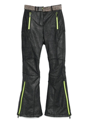 Khrisjoy glitter-detail ski bottoms - Black