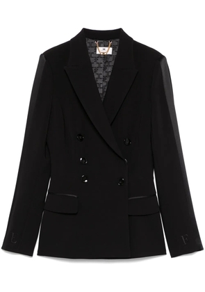 Elisabetta Franchi double-breasted blazer - Black