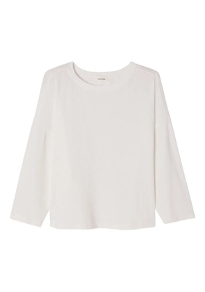 American Vintage Yruki ribbed T-shirt - White