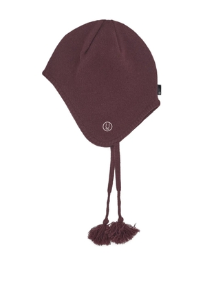 Undercover tassels maroon beanie hat - Purple