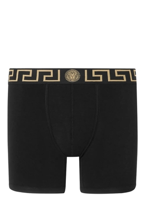 Versace Greca Border long boxers - Black