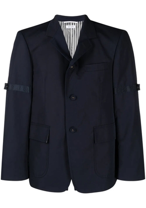 Thom Browne single-breasted blazer - Blue