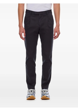 PT Torino single-pleat flap-pocket trousers - Blue