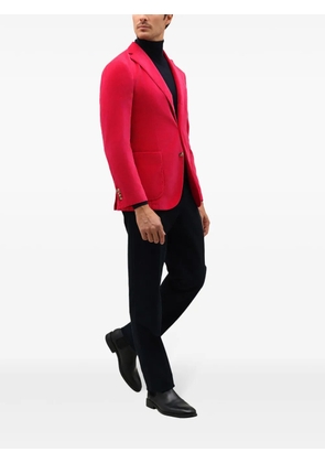 Boglioli garment-dyed velvet blazer - Red