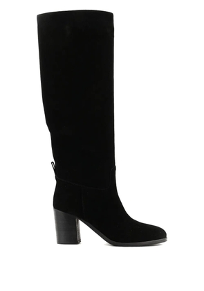 Paul Warmer 75mm Kate suede knee-high boots - Black