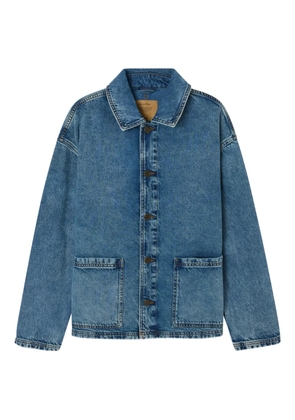 American Vintage Joybird patch-pocket denim jacket - Blue