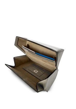 Merryl Tielman Debby geometric-fold belt bag - Grey