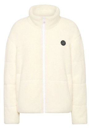 Plein Sport Sherpa puffer jacket - Neutrals