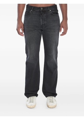 Haikure five-pockets buttoned bootcut jeans - Black