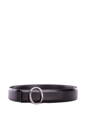 Orciani buckle-fastening leather belt - Black