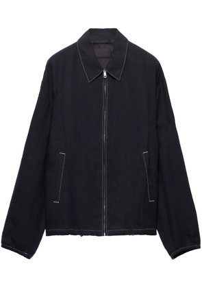 Prada cotton blouson jacket - Black