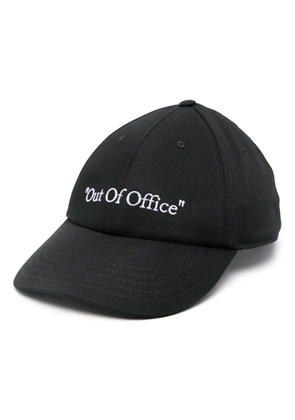 Off-White Out Of Office baseball cap - Black