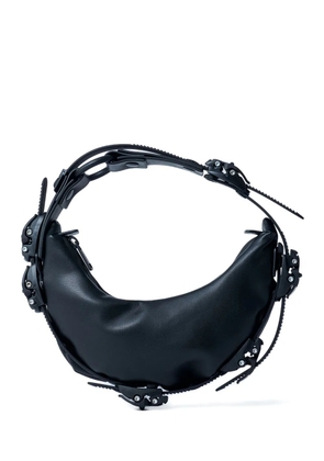 Innerraum adjustable buckled shoulder bag - Black