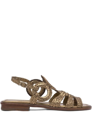 Toni Pons ring-detailed leather sandals - Brown