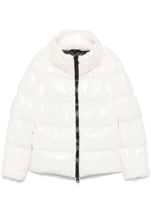 Herno glossy puffer jacket - White