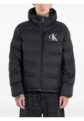 Calvin Klein hooded puffer jacket - Black