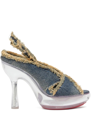 Diesel 120mm D-Lake Platform Sdl sandals - Blue