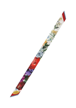 Dolce & Gabbana floral-print scarf - Red