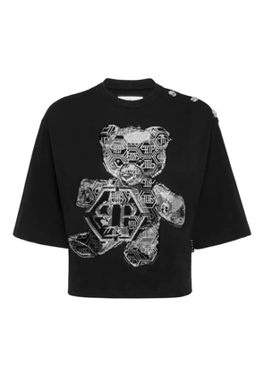 Philipp Plein crystal-embellished t-shirt - Black