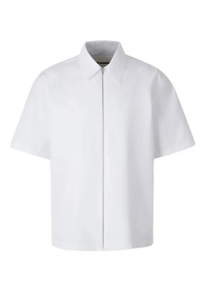 Jil Sander zip-up shirt - White
